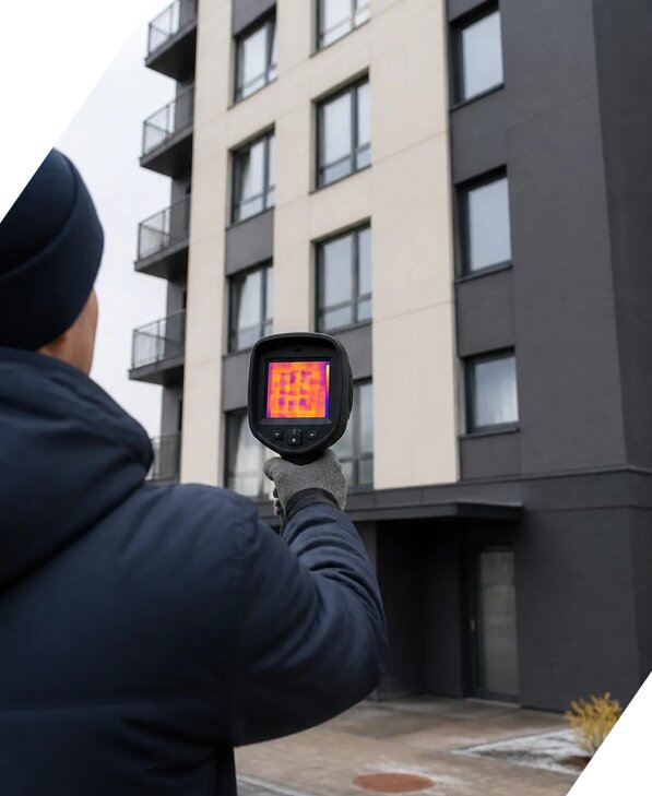 Тепловизионное обследование зданий в Климовске от 5064 р. | ЭкспертизаРоссия